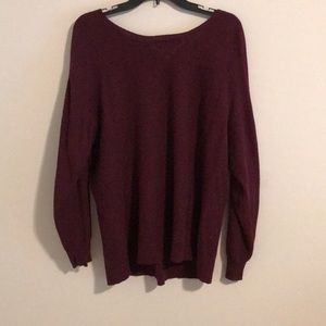 Maroon sweater